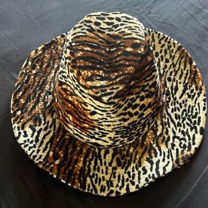 Animal Print Hat
